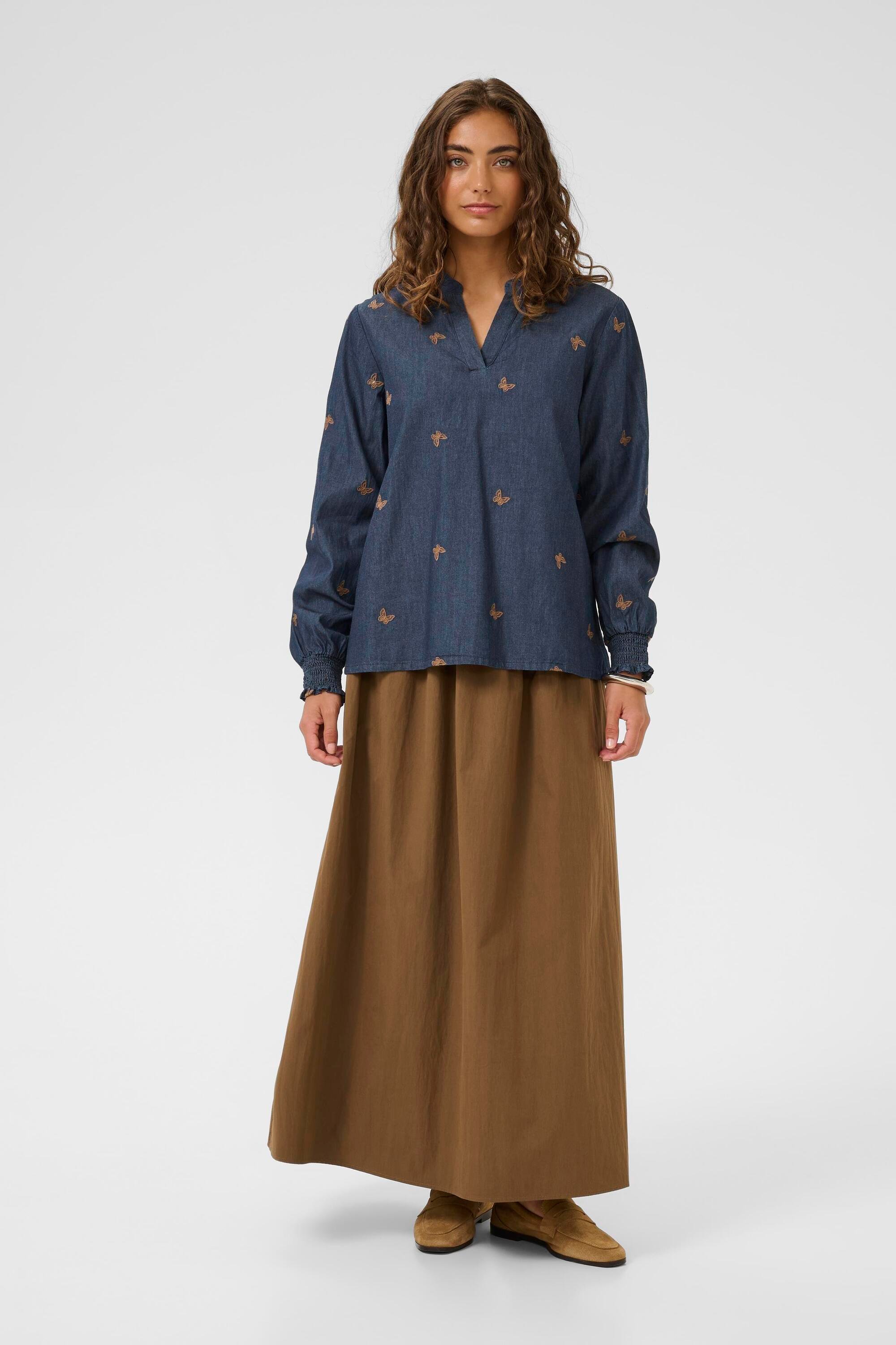 Langarm-Bluse CUfilipa Langarm-Bluse Relaxed fit