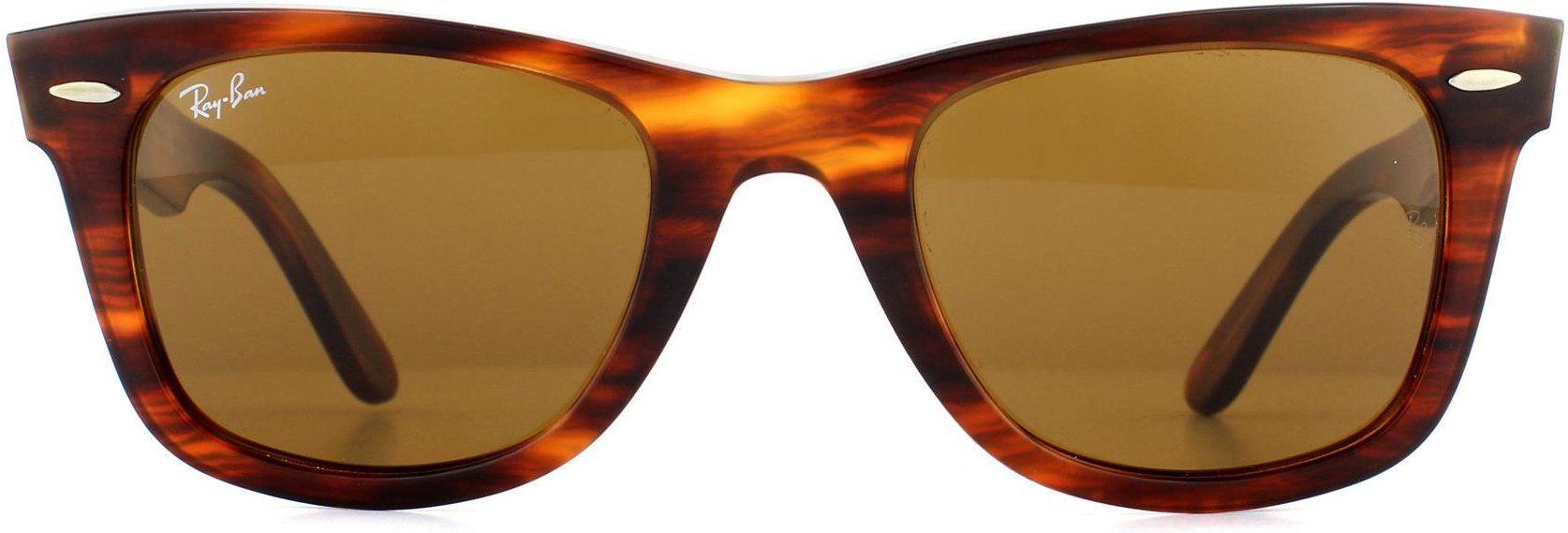 Ray-Ban Sonnenbrille Wayfarer 2140 954 Light Tortoise Braun Medium 50mm