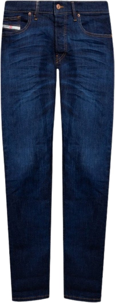 Diesel D-Luster schlichte dunkelblaue Jeans