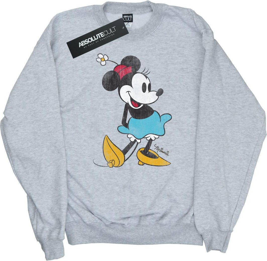 Disney - "Classic" Sweatshirt für Damen (Grau meliert)