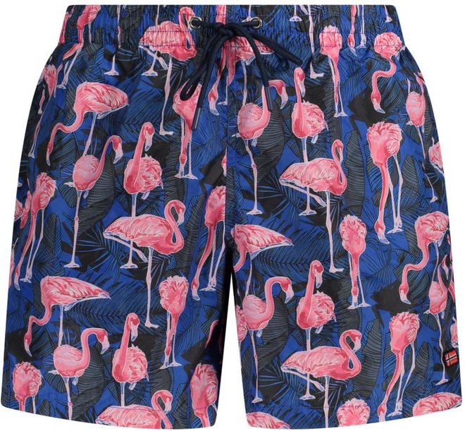 Flamingo-Muster Badehose