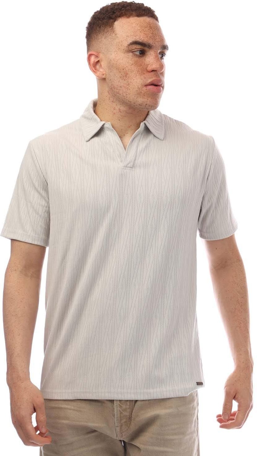 Luke 1977 - "Bluefields" Poloshirt für Herren Jerseyware (Grau)