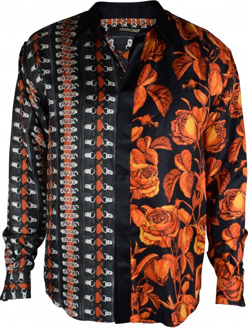 Roberto Cavalli Hemd Orange