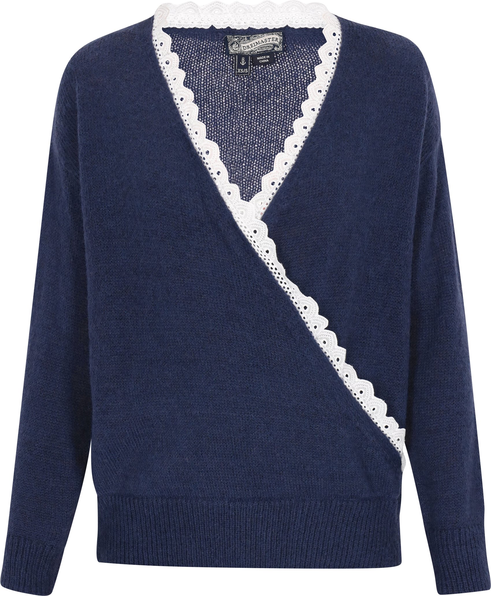 Dreimaster Pullover Frauen Marine