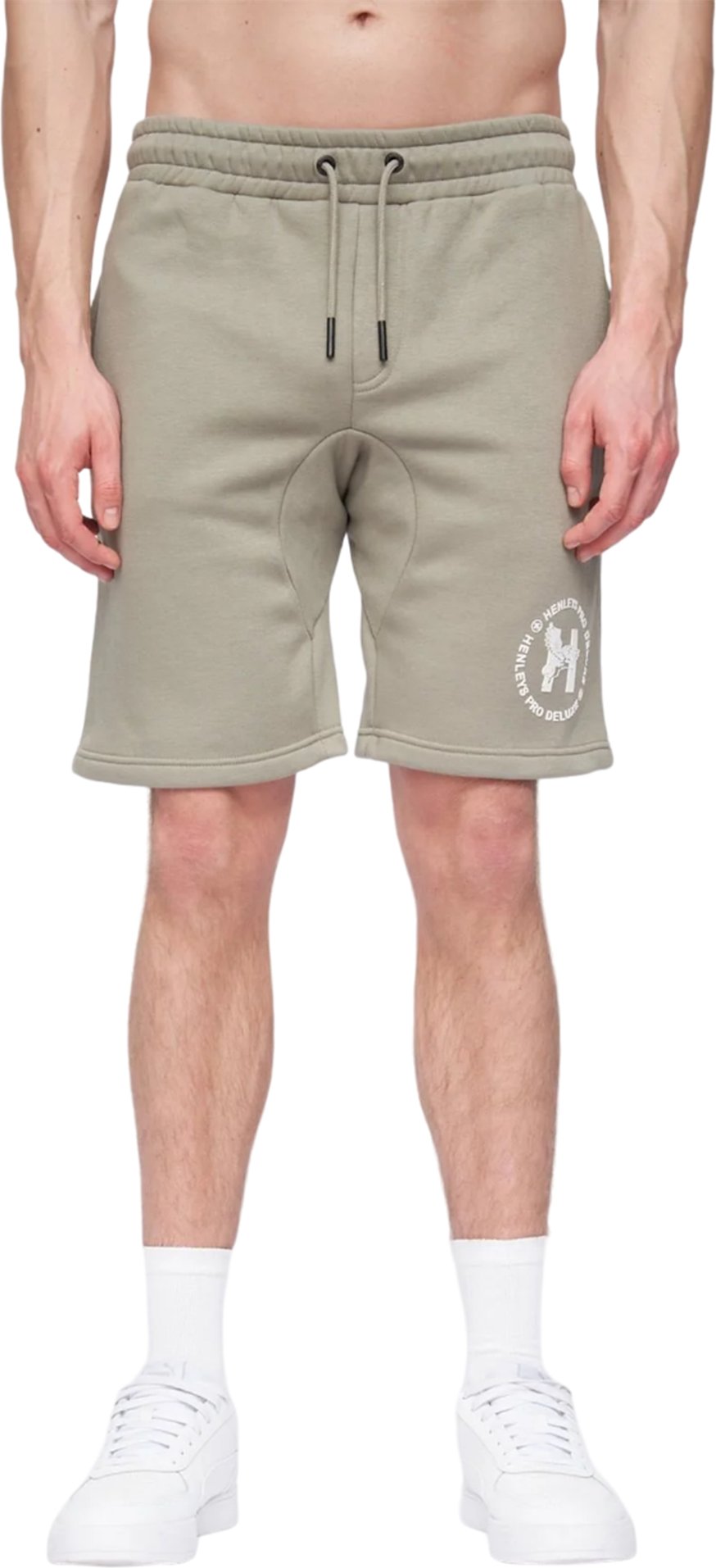 Henleys - "Metafone" Sweat-Shorts für Herren (Oliv)
