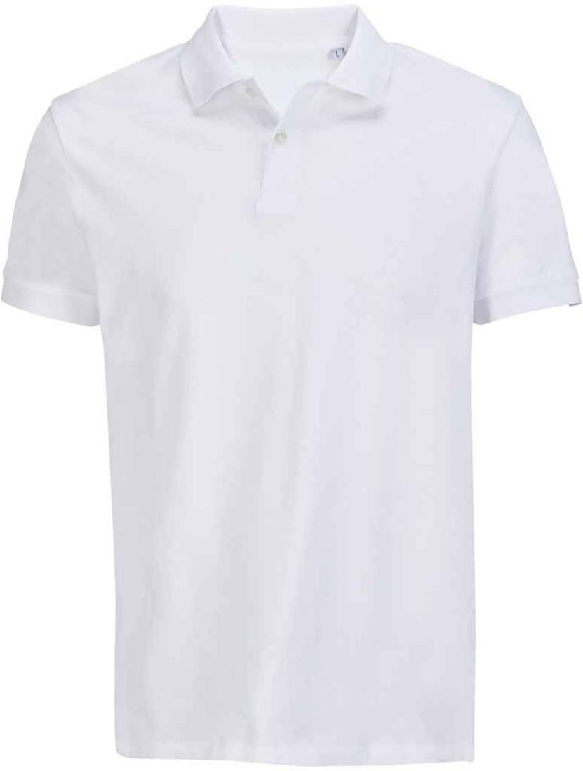 Thumbnail - SOLS - "Pacific" Poloshirt Doppelnähte für Herren/Damen Unisex (Weiß)