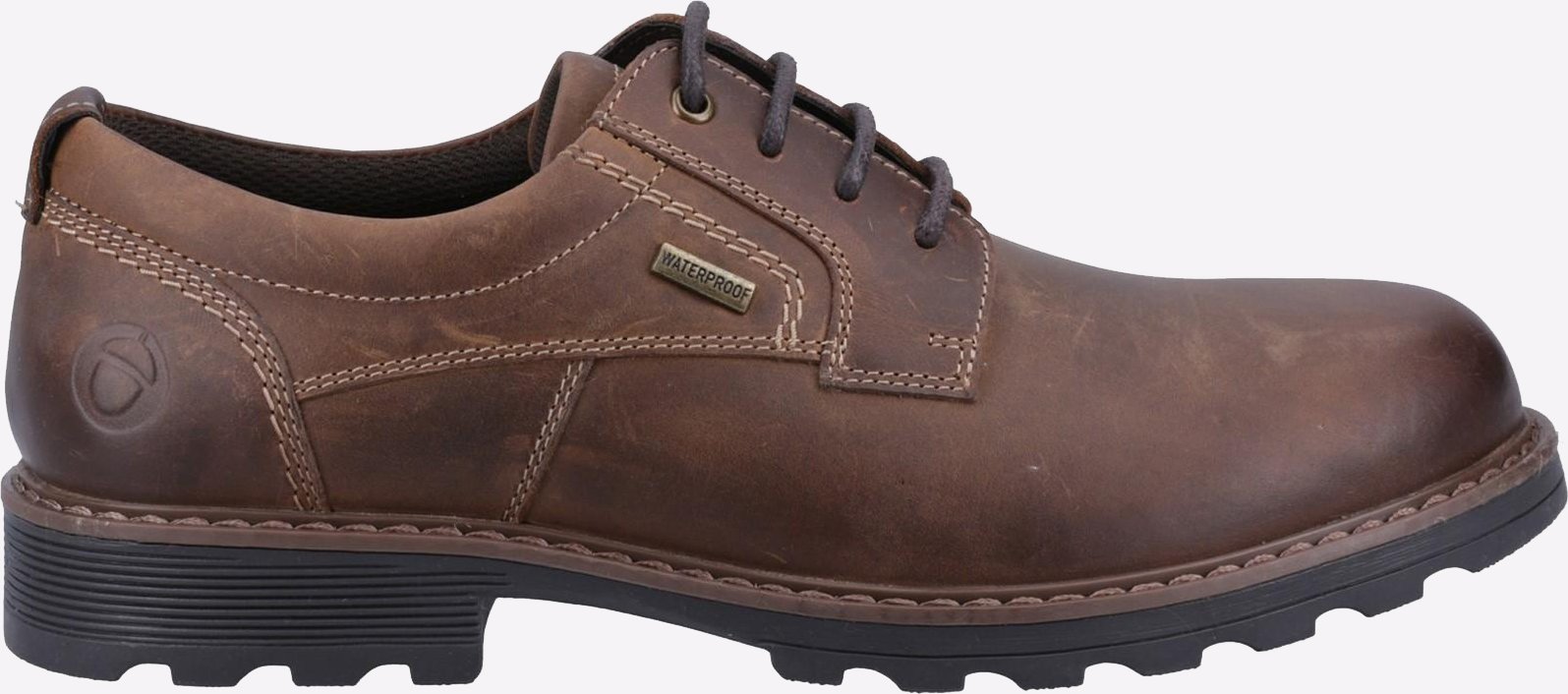 Cotswold Tadwick Herren Dunkelbraune Schnürschuhe