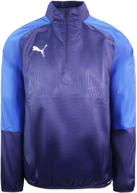 Puma Windcell 1/2 Reißverschluss UP Long Sleeve Navy Herren Windbreaker Jacke 656196 04