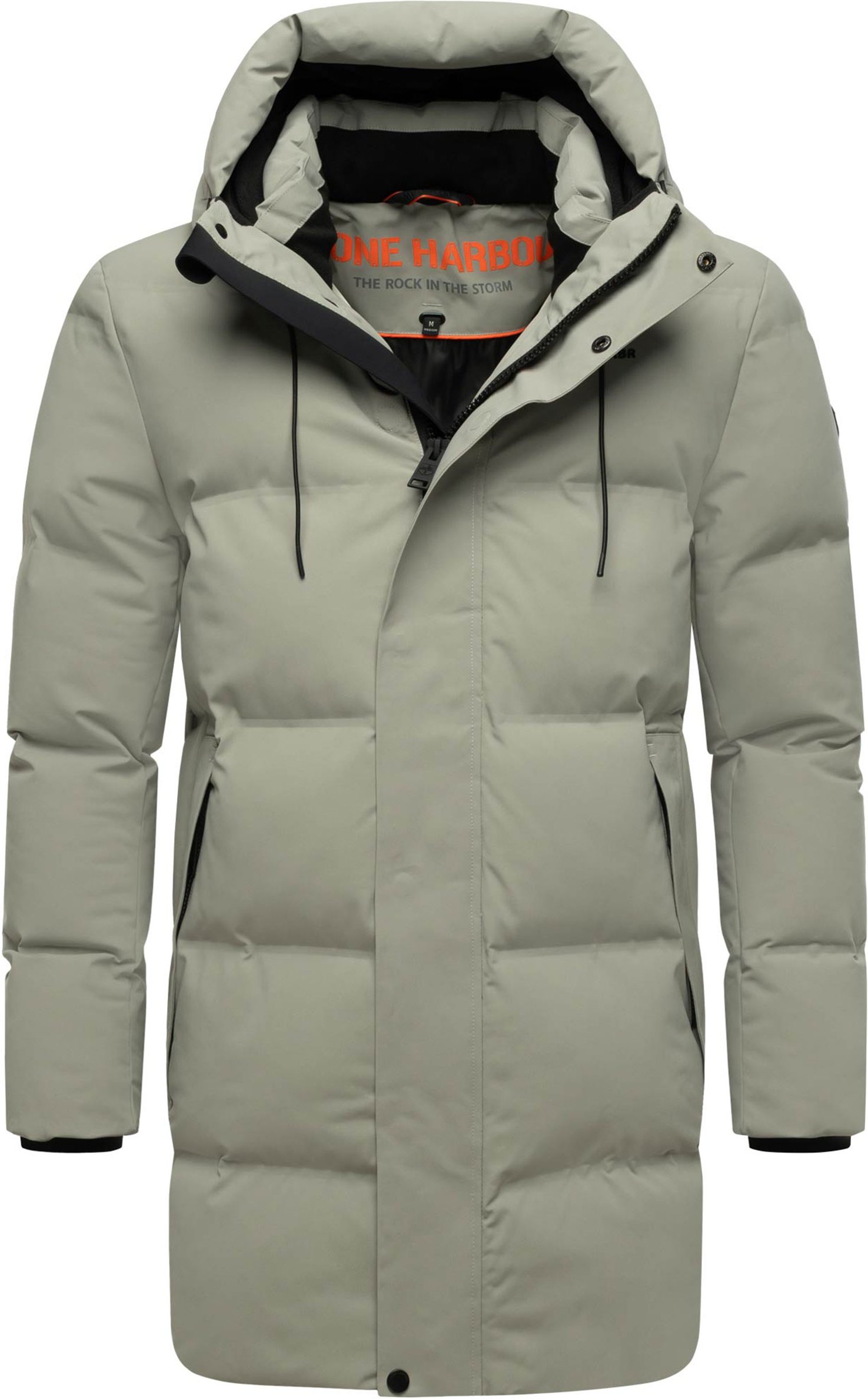 Stone Harbour Herren Winterjacke Darianoo mit Downfree-Steppung & Magnetverschluss