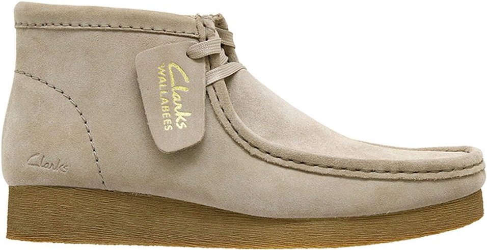 Clarks Wallabee Damen Brown Stiefel