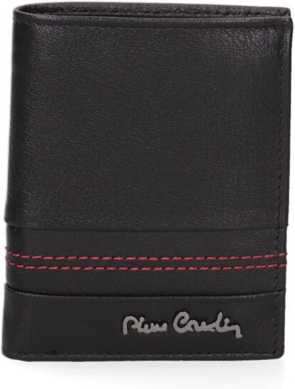 Pierre Cardin Geldbörse Männer BLACK AND RED