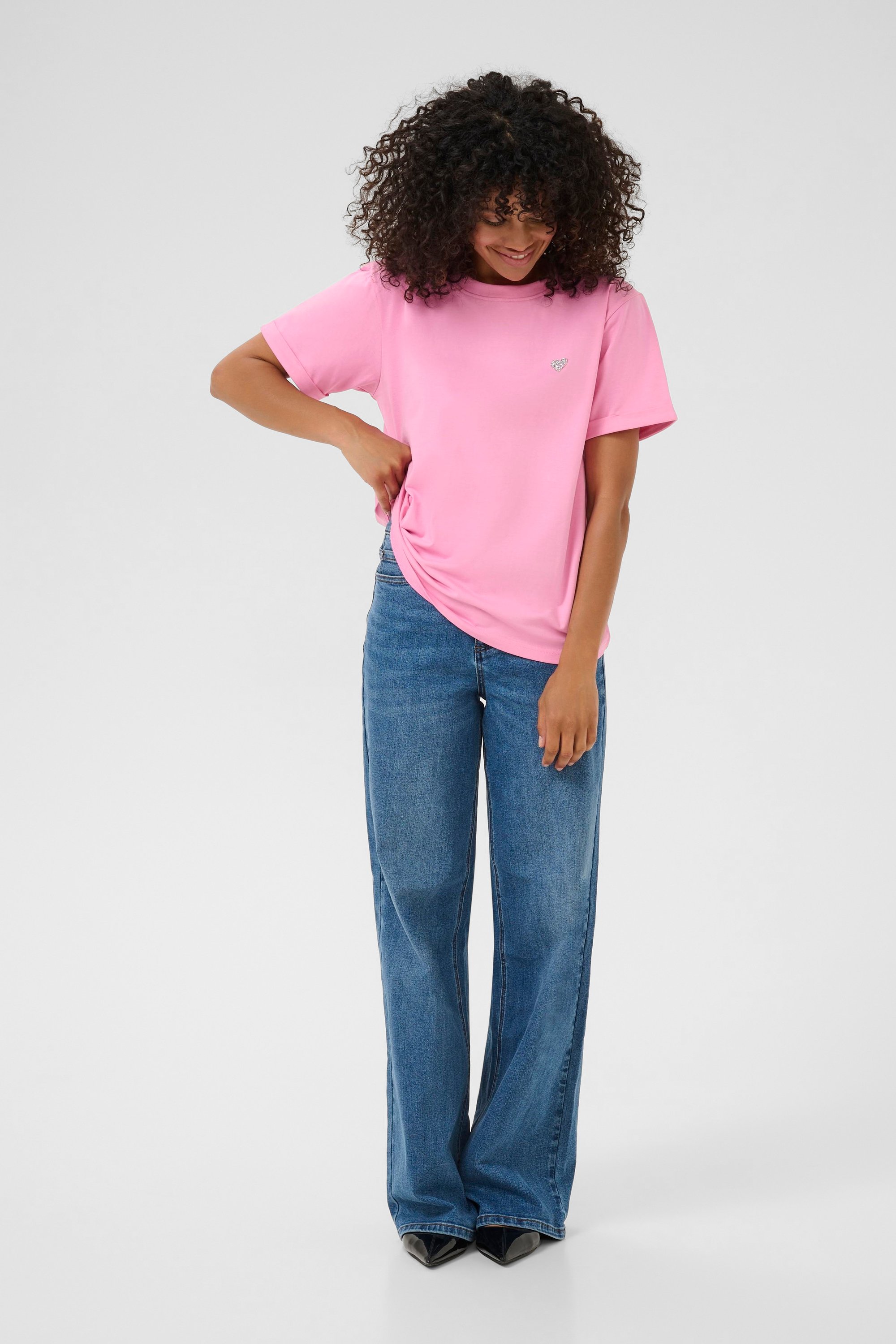 T-shirt KAemily Regular fit rose