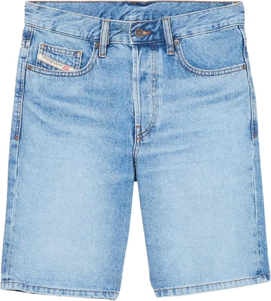 Diesel Slim Short Blaue Jeansshorts