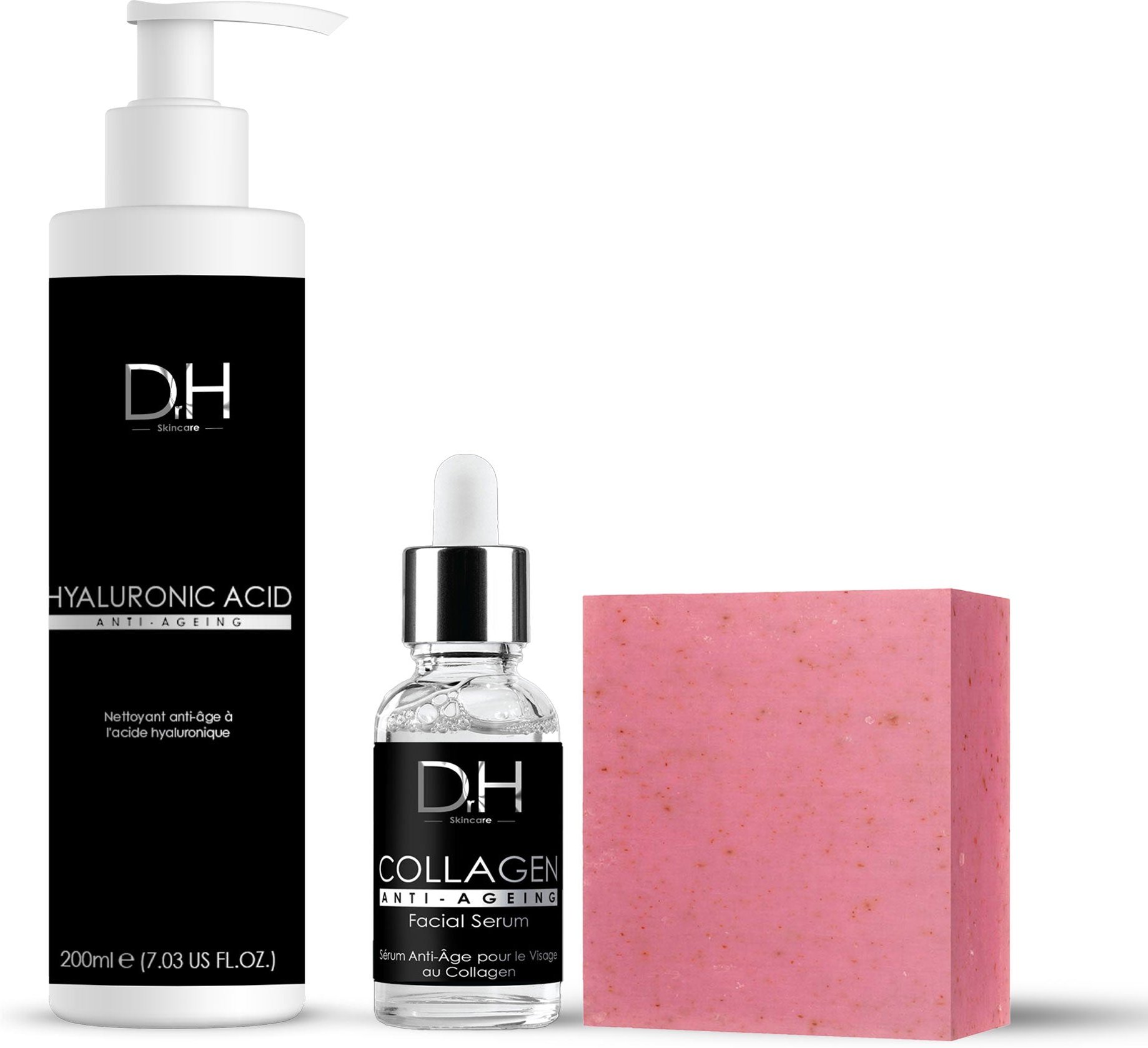 Dr H Hyaluronsäure Anti-Aging Hautpflege Geschenkset