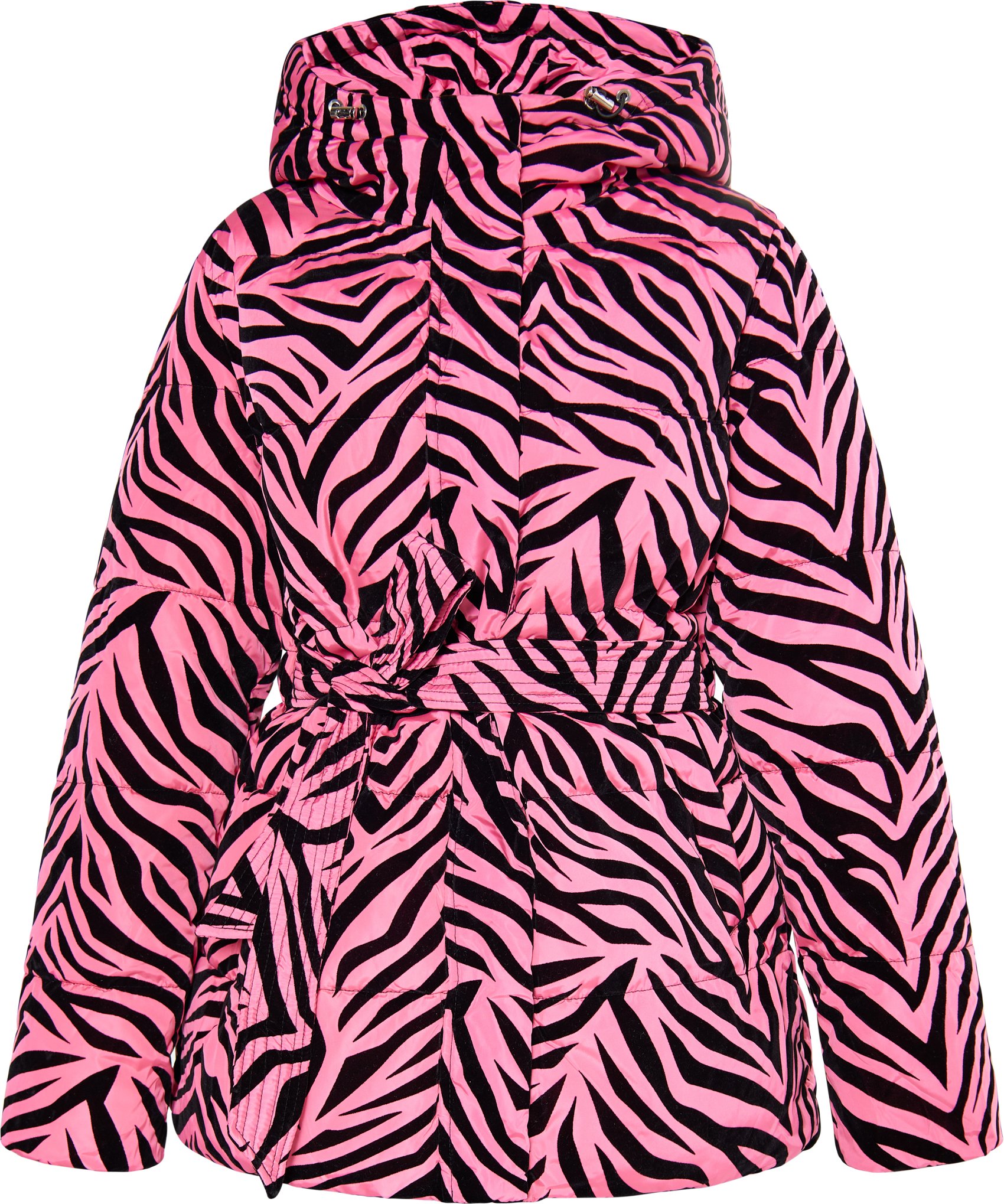 Faina Steppjacke mit Zebra-Print Damen Rosa Zebra