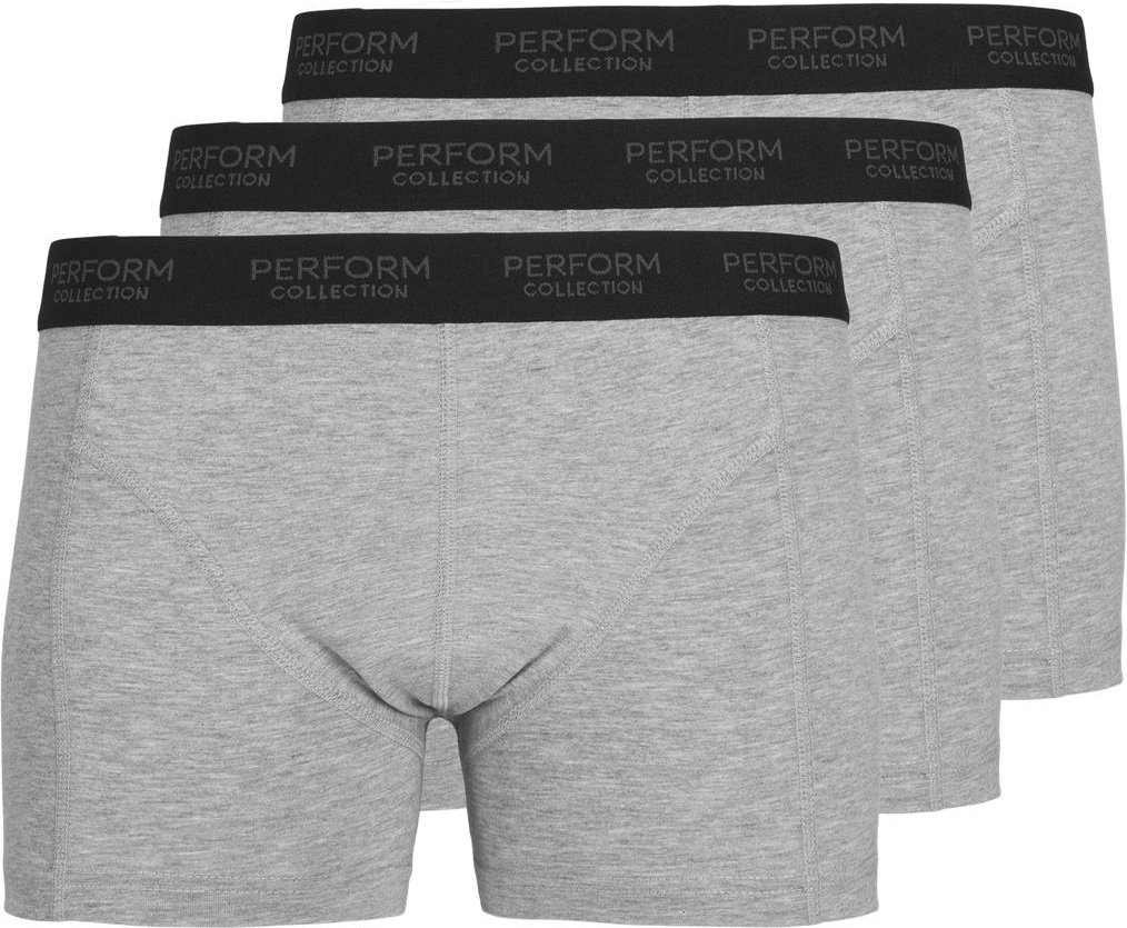 Thumbnail - The Original Performance Trunks 3er-Pack - Grau Melange