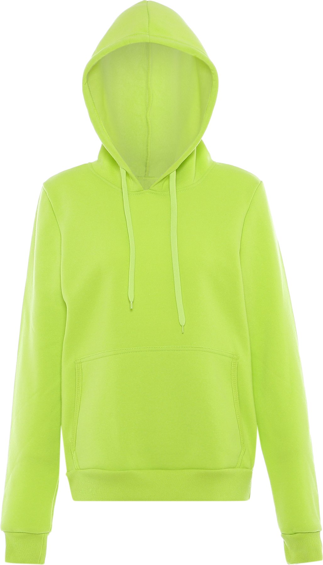 Mymo Kapuzenpullover Damen Saure Limette