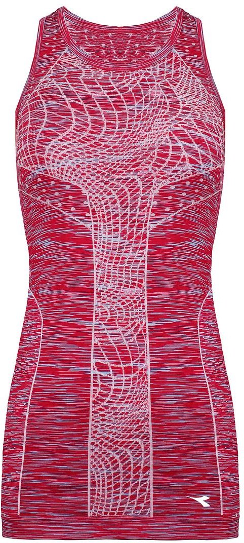 Diadora nahtloser Damenrosa Tank Top