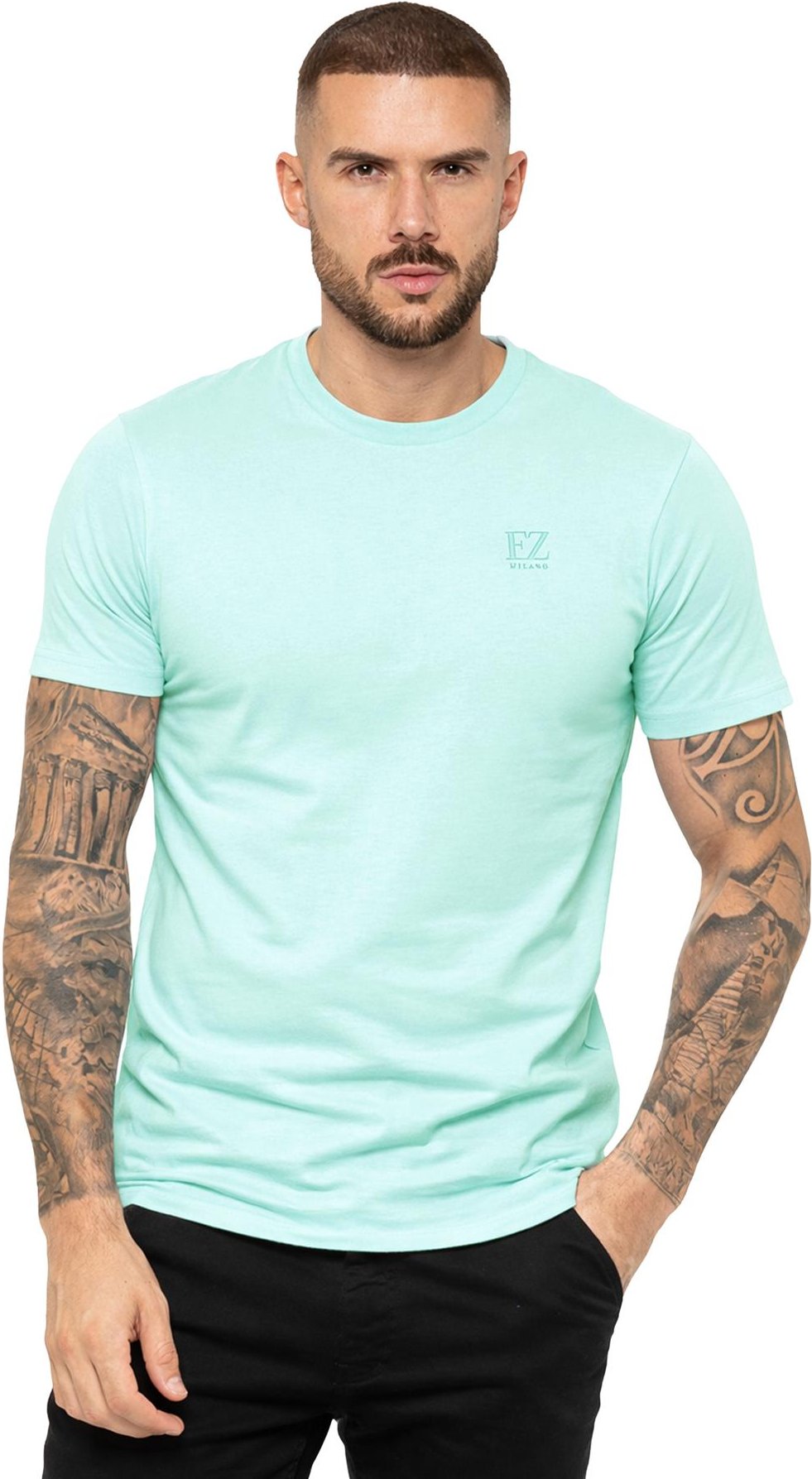 Enzo | Herren T-Shirt mit Rundhalsausschnitt