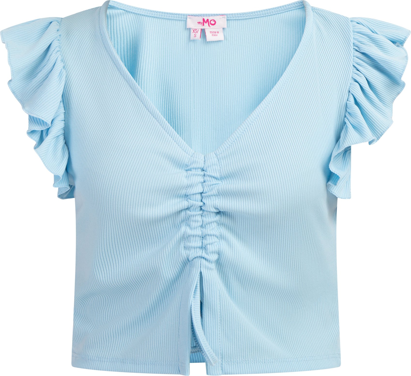 Mymo Spitze Damen hellblau