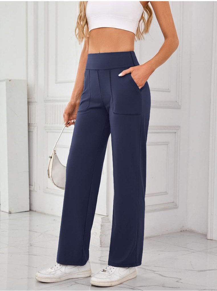 Thumbnail - Damen Lovelet Hochtaillierte Active Pants mit Taschen