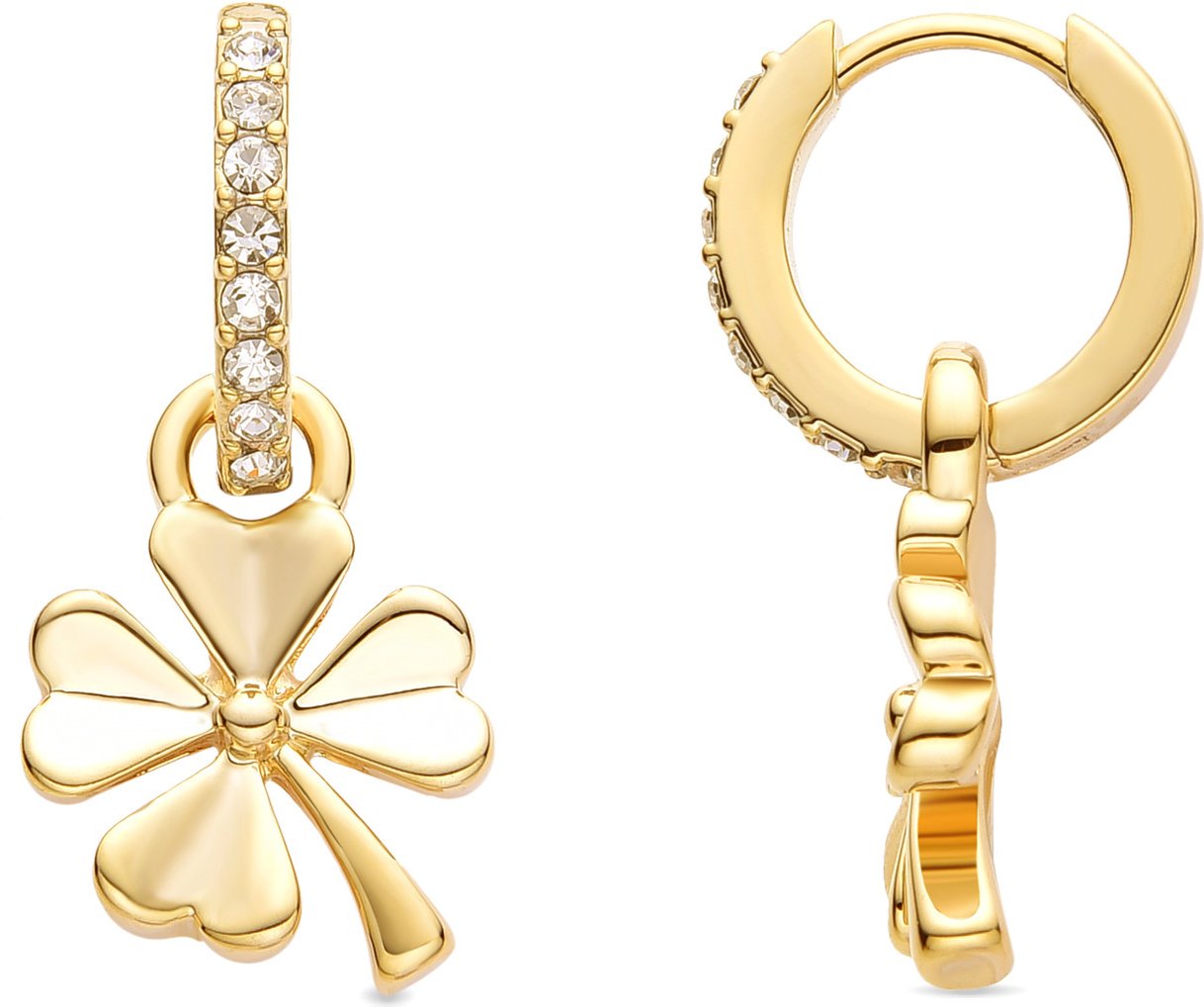 Ohrringe Luxenter Blume fertig in Gold