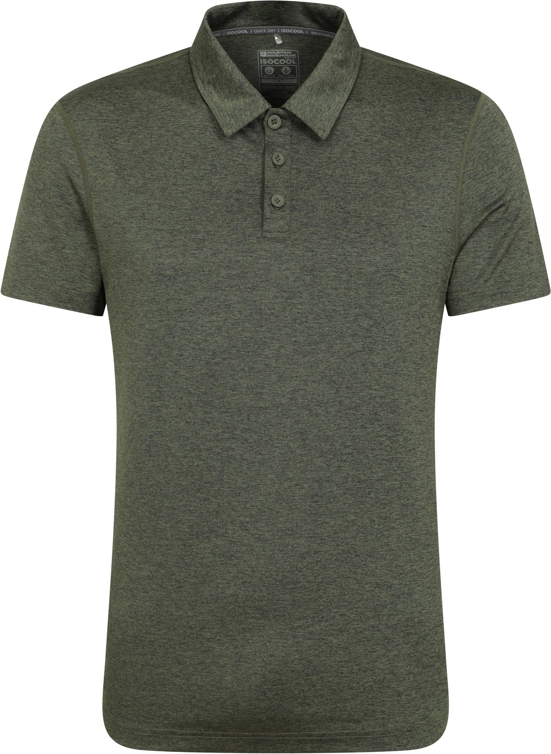 Mountain Warehouse - "Deuce" Poloshirt für Herren (Dunkel-Khaki)