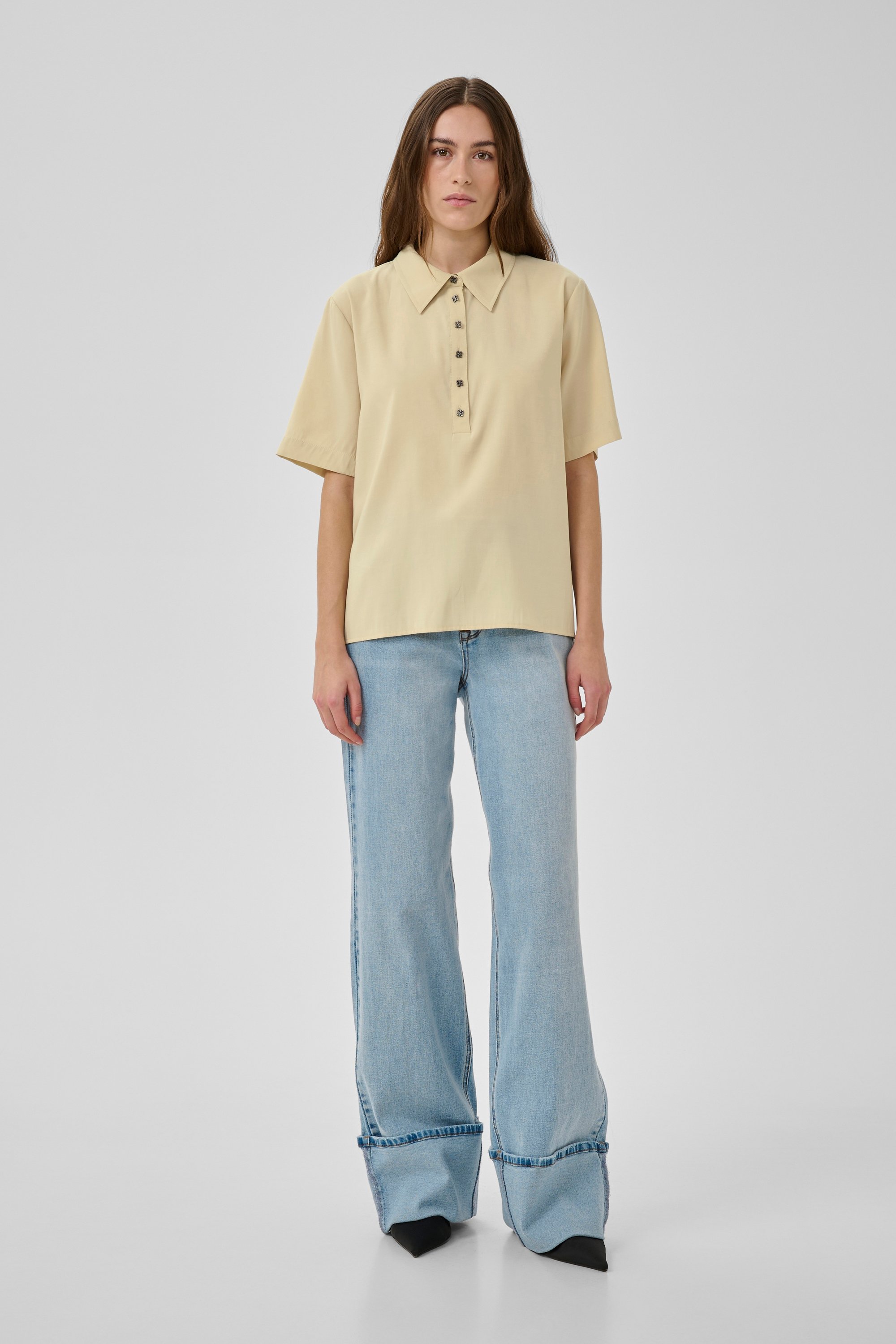 Kurzarm-Bluse MWMindy Kurzarm-Bluse Loose fit