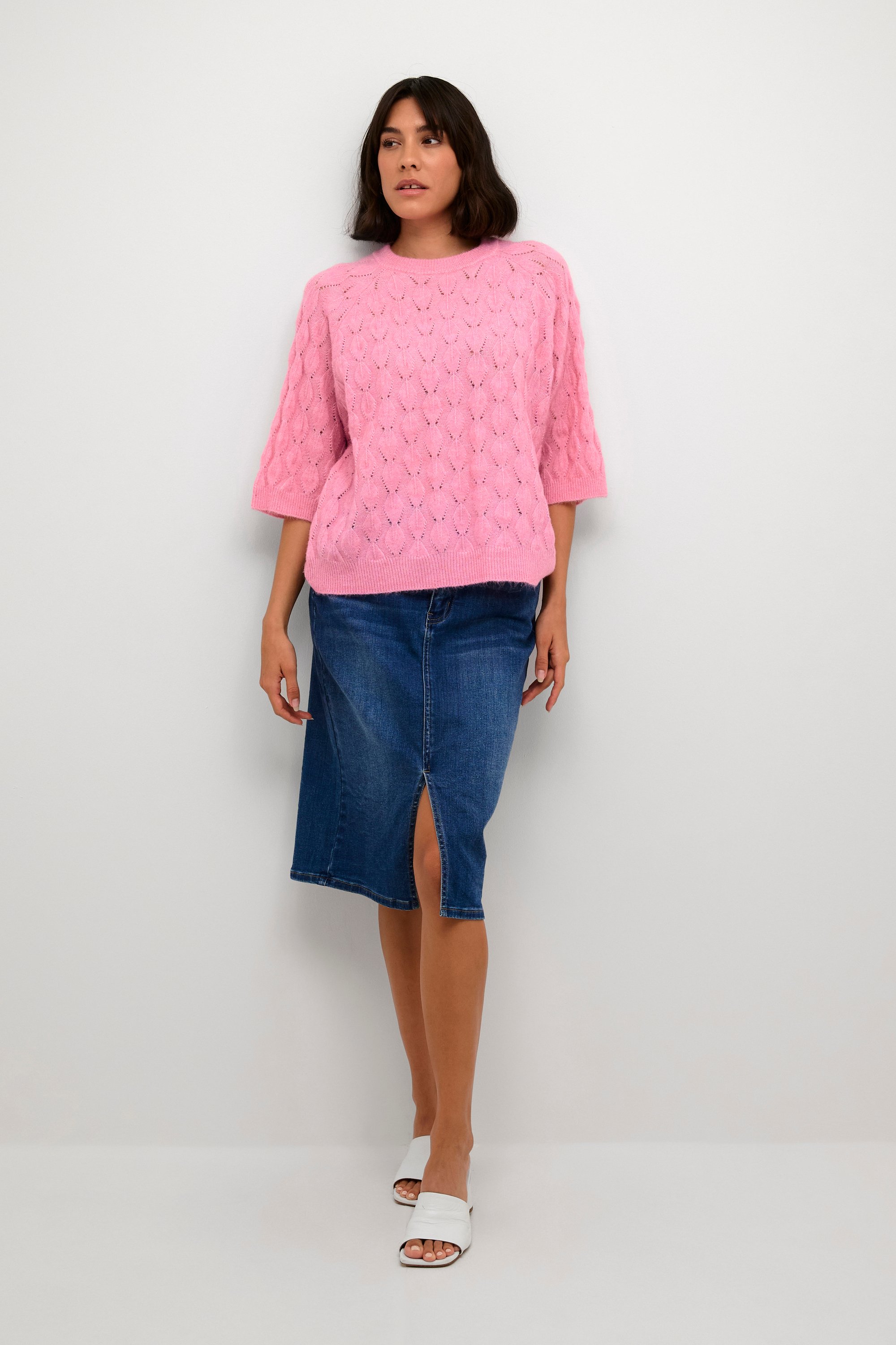 Strickpullover Loose fit rose