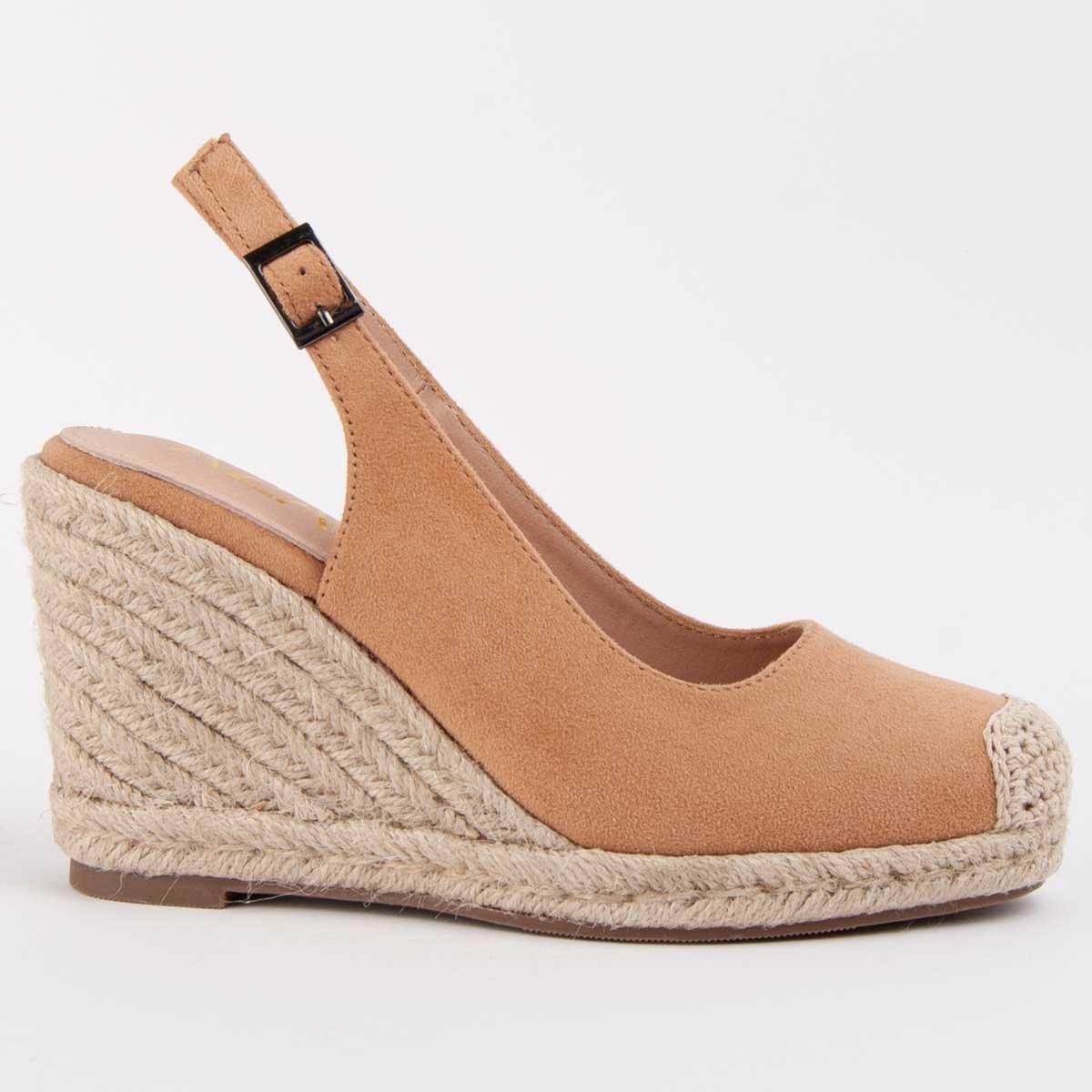 Montevita Espadrille Mit Keilabsatz Balenci7 Braun