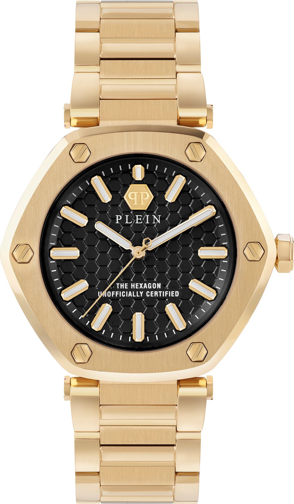 Philipp Plein The Hexagon Damenuhr Gold PW1BA0623