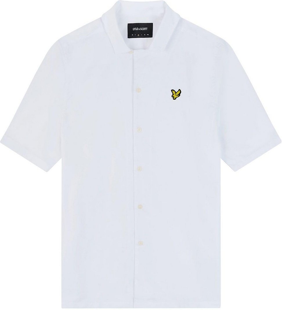 Thumbnail - Lyle & Scott - "Resort" Hemd für Herren Baumwoll-Popelin (Weiß)
