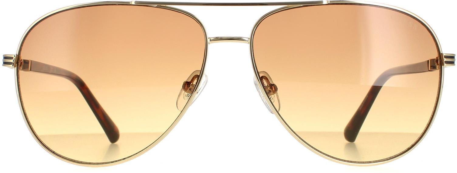 Guess Aviator Herren Gold Braun Farbverlauf GU00043