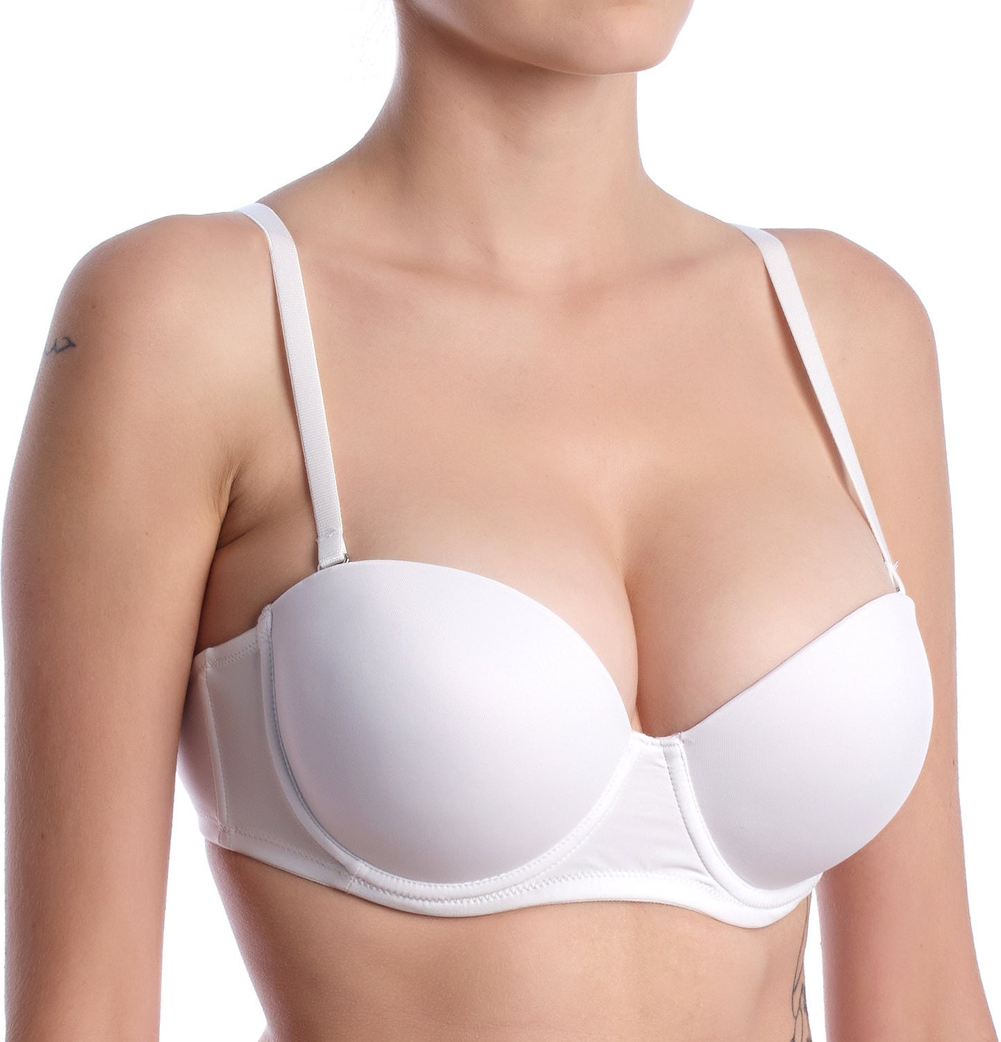 Damen-Bra mit Bügel und Push-up PURA-BANDEAU