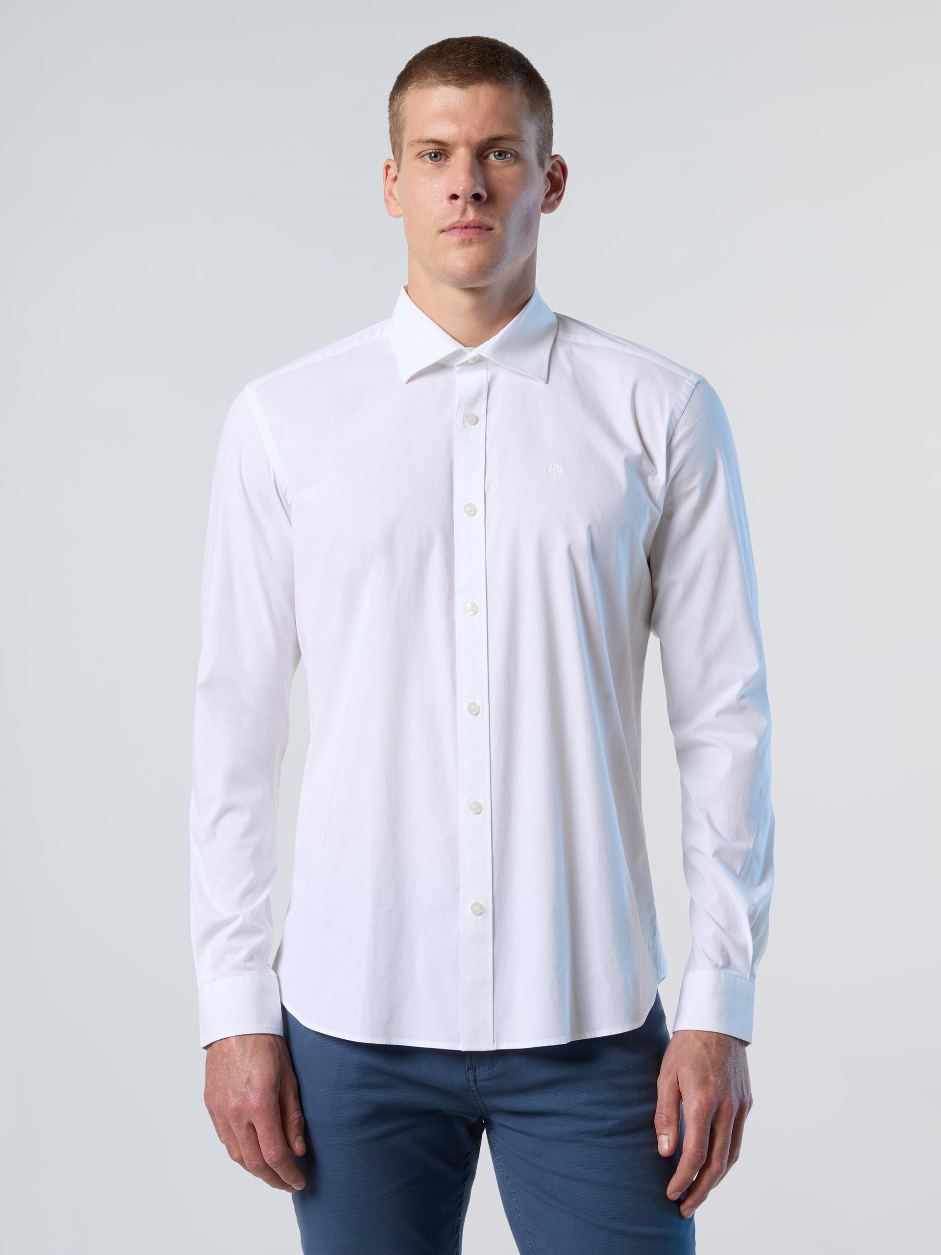 North Sails Shirt Stretch poplin