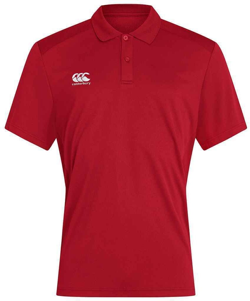 Canterbury Herren Club Dry Poloshirt (Rot)