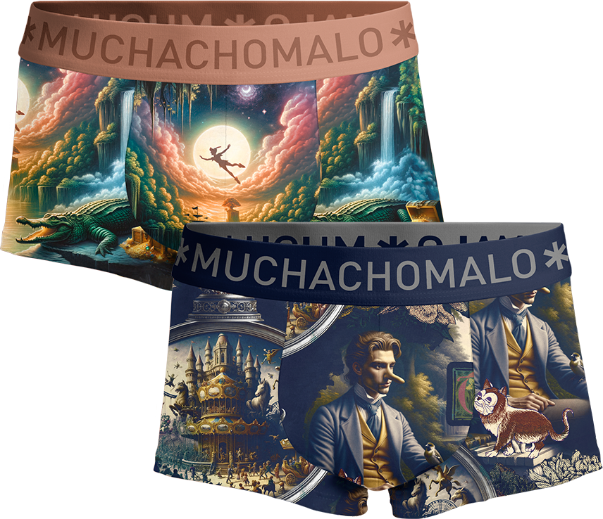 Muchachomalo Herren Boxer Shorts - 2er Pack - Herren Unterwäsche
