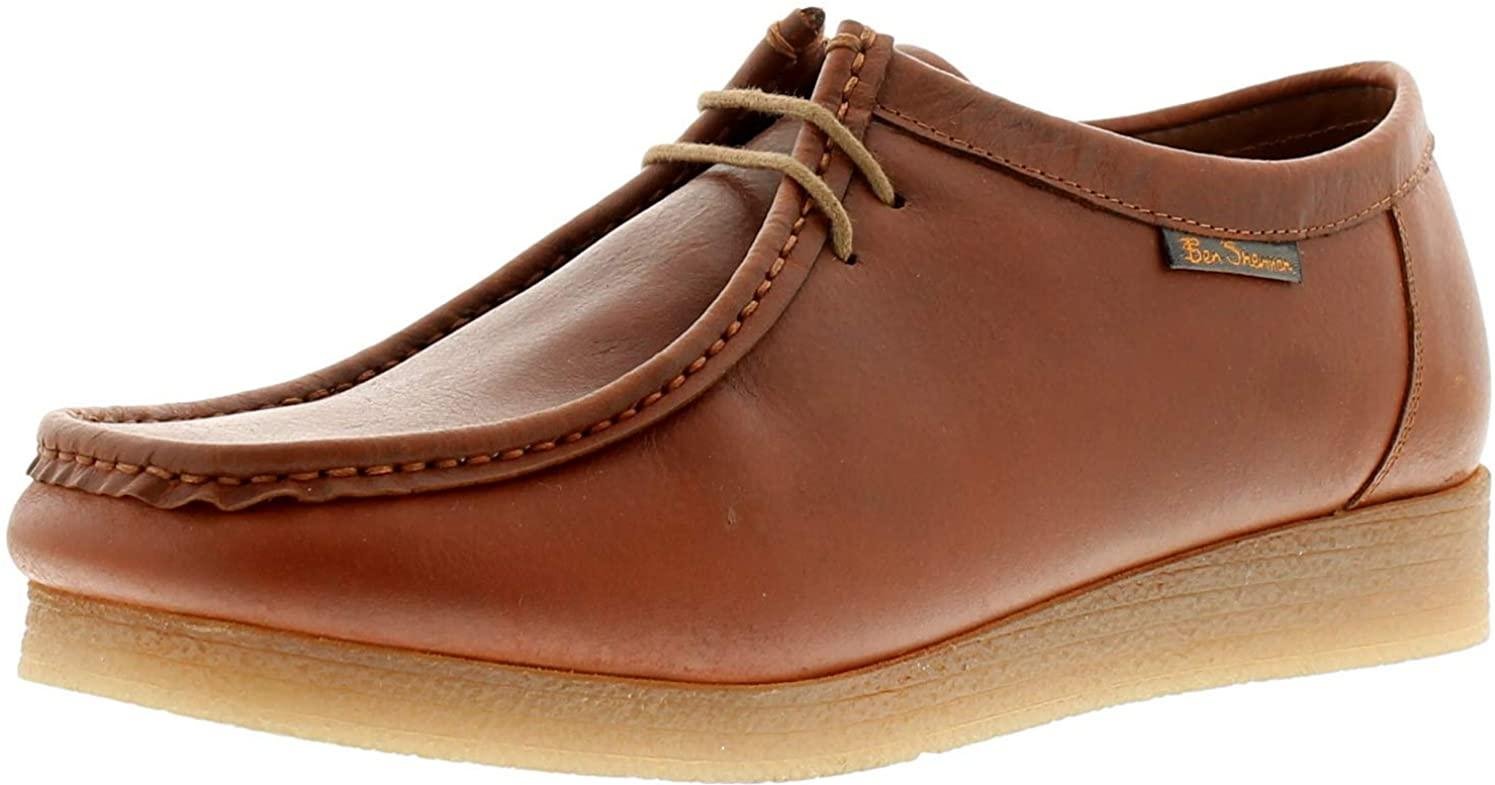 Ben Sherman Quad Mens braune Schuhe