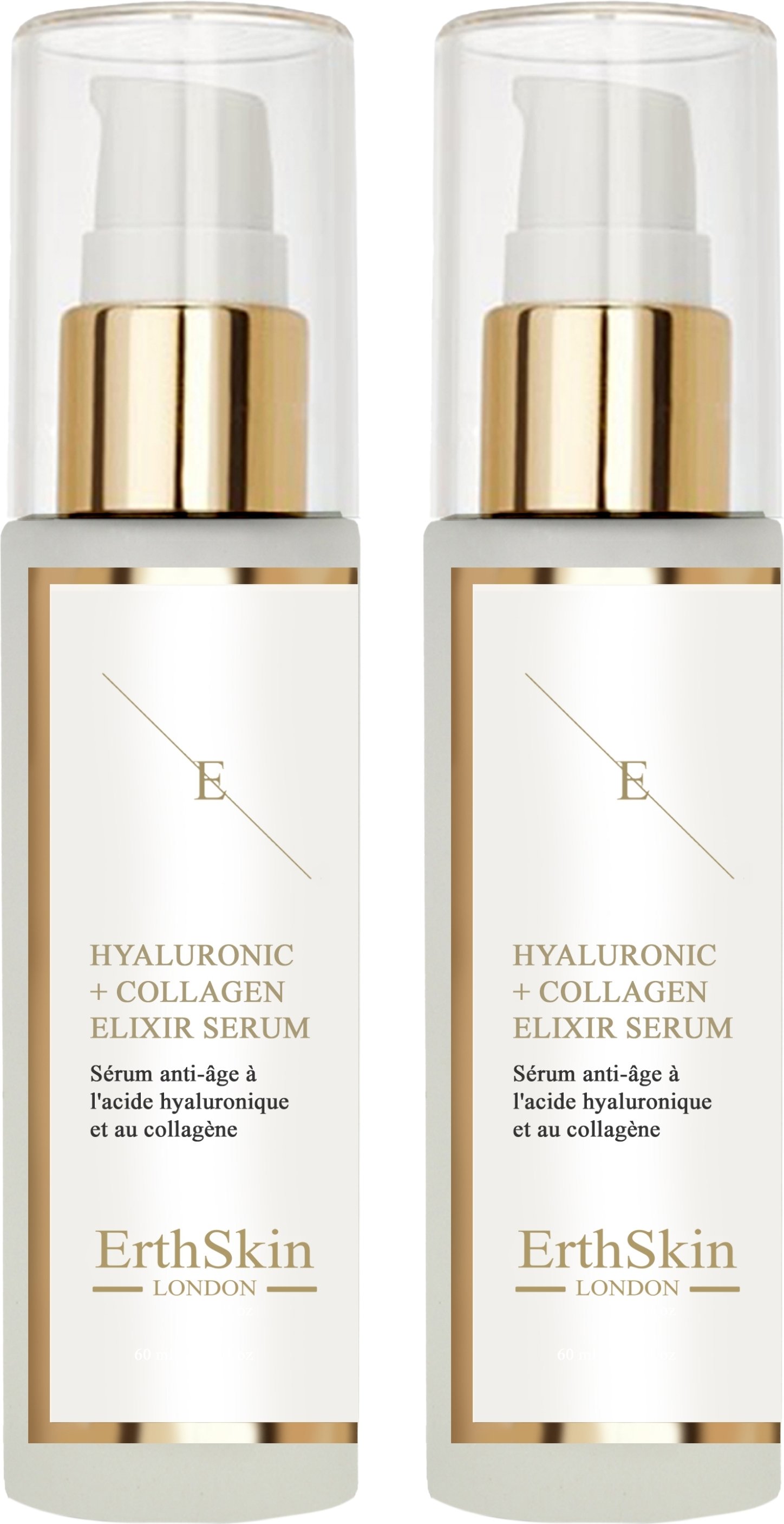 2x Hyaluronsäure- und Kollagenserum - 60ml