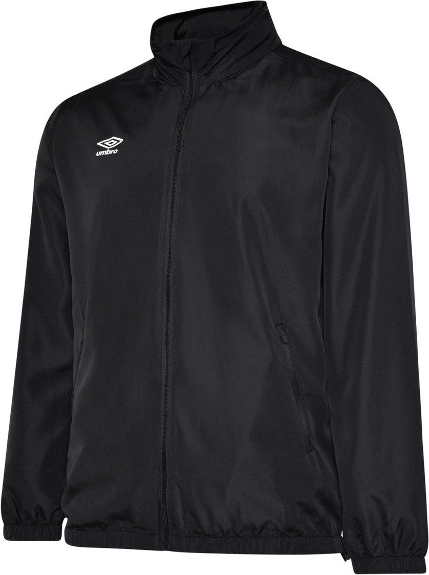 Umbro Herren Club Essential Light Wasserdichte Jacke (Schwarz)