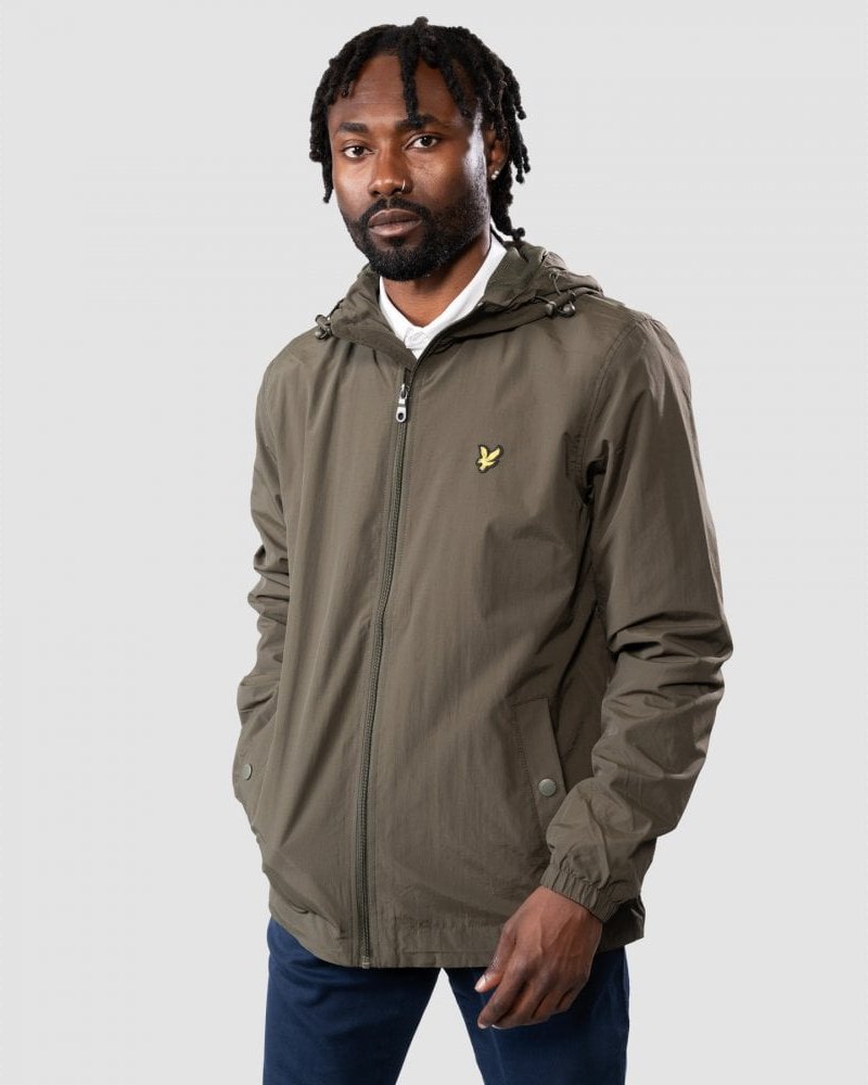 Lyle & Scott Mens Zip durch Kapuzenjacke