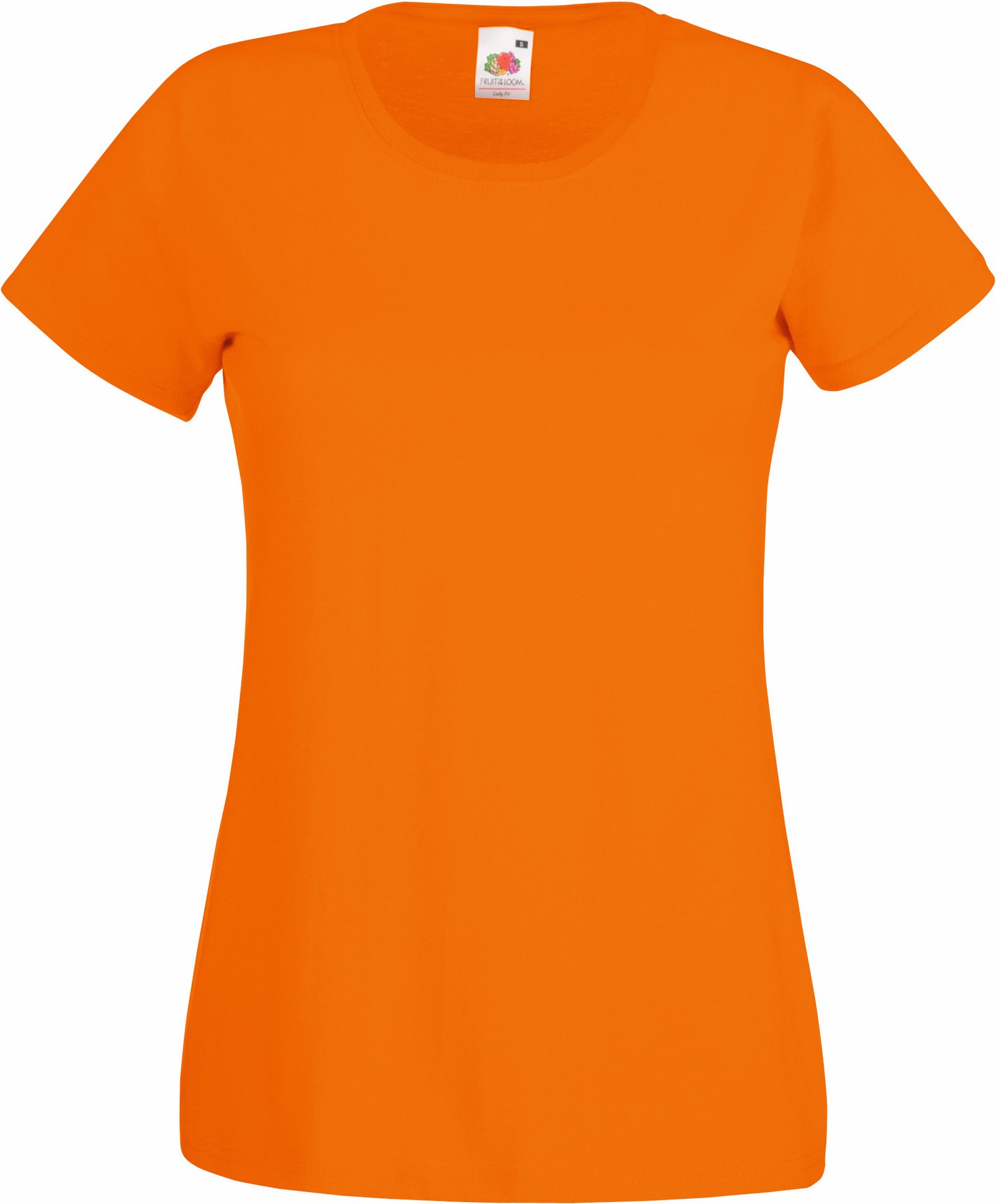Fruit Of The Loom - T-Shirts mit kurzen Ärmeln - Damen (Orange)