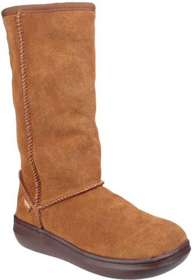 Rocket Dog - Damen Stiefel "Sugardaddy", Wildleder (Kastanie)