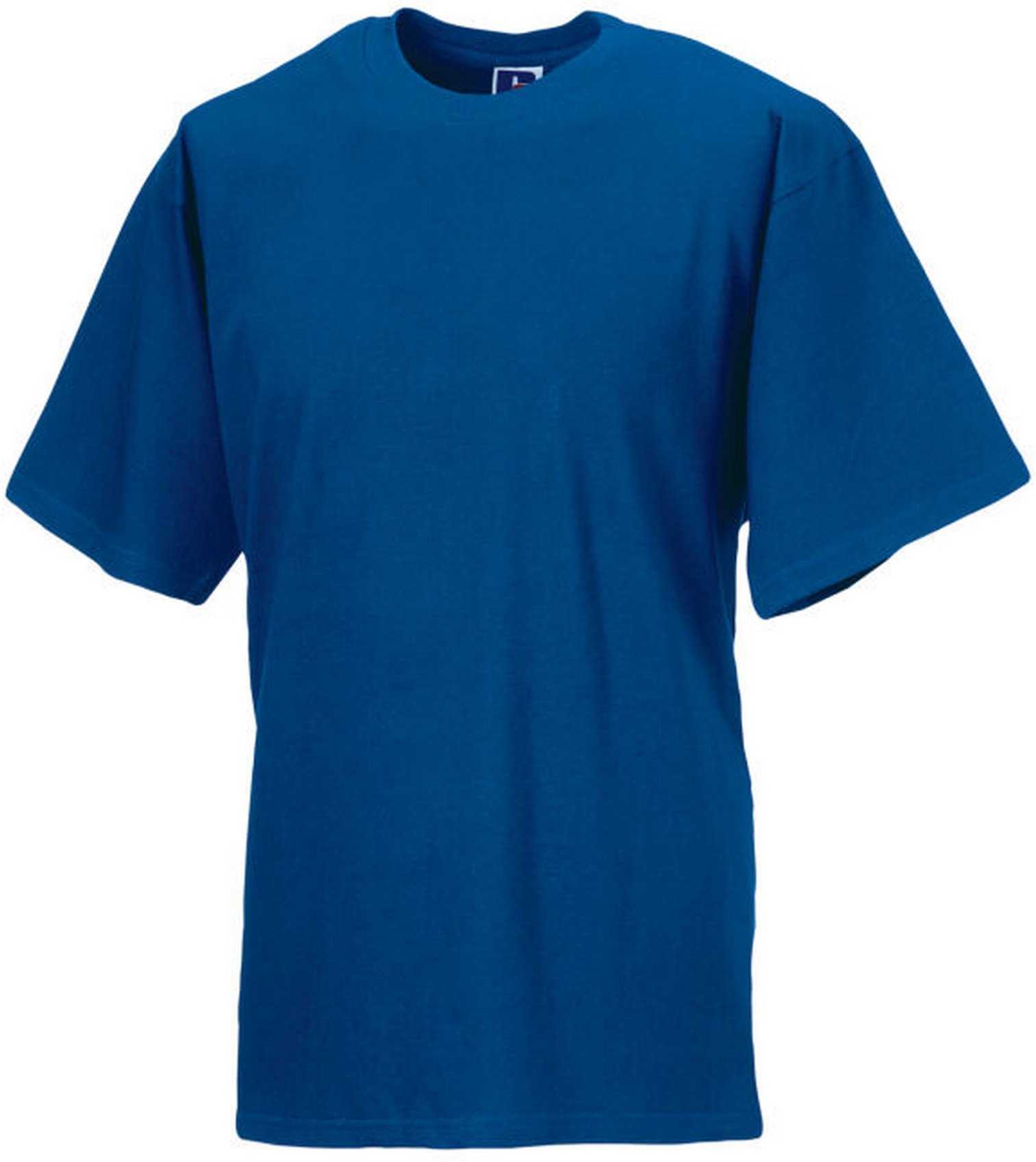 Russell Herren Organik T-Shirt Kurzarm (Kräftiges Königsblau)