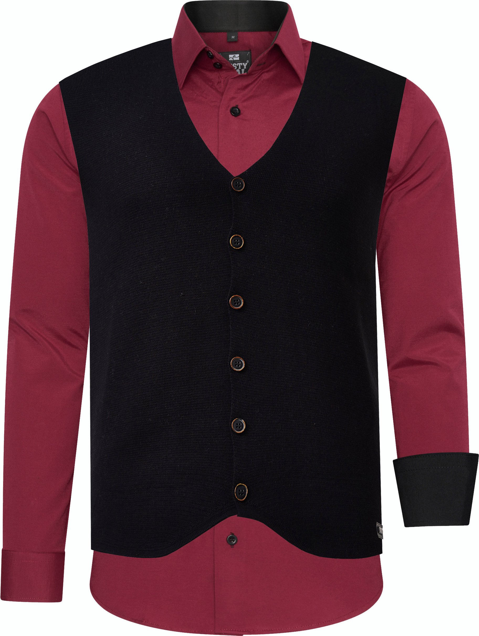 Hemd mit Weste 2er Set