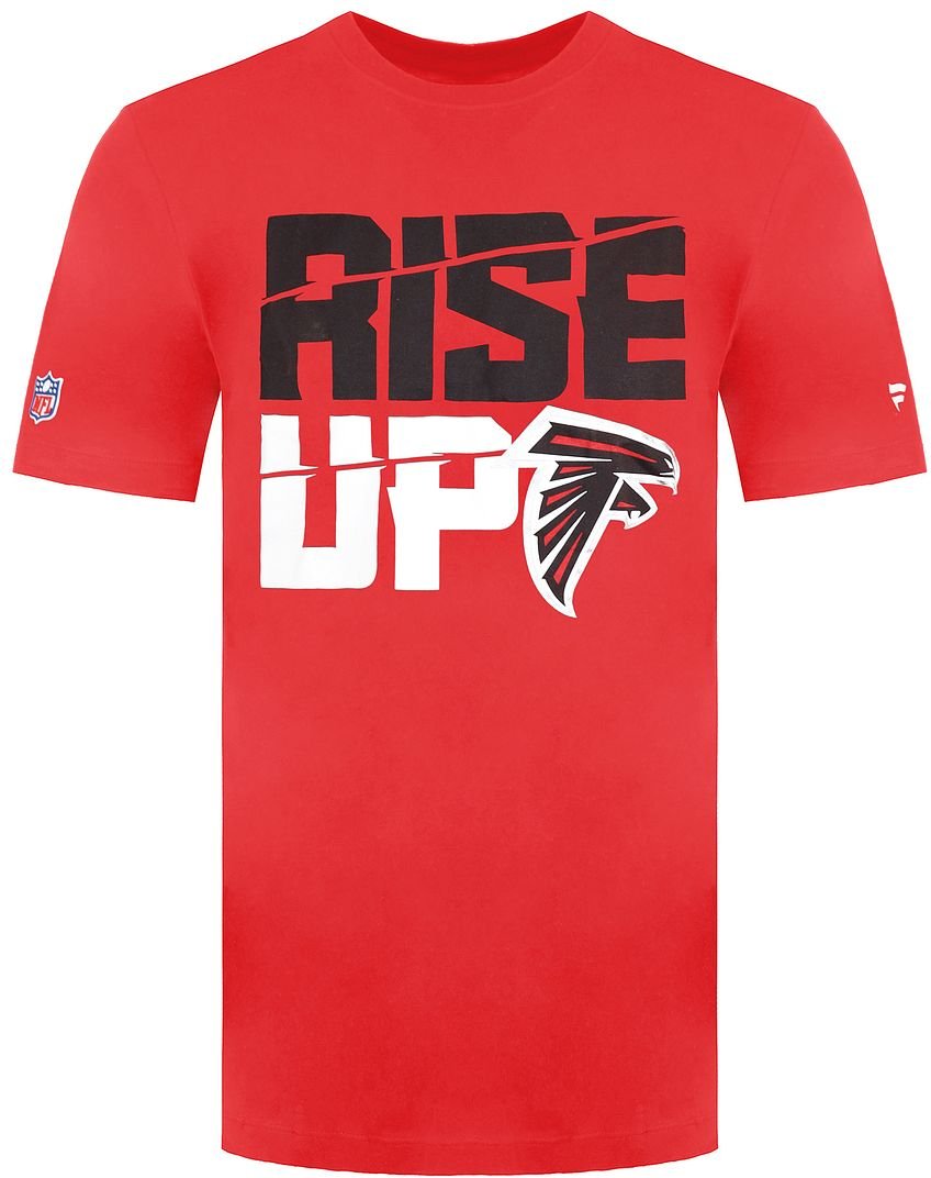 Fanatics NFL Atlanta Falcons aufstehen Herren rot T-Shirt