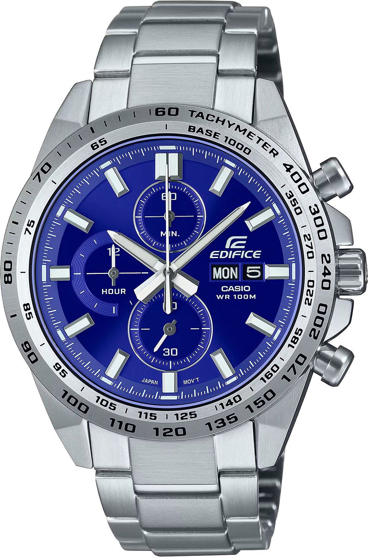 Casio Edifice Herren Silberne Uhr EFR-574D-2AVUEF