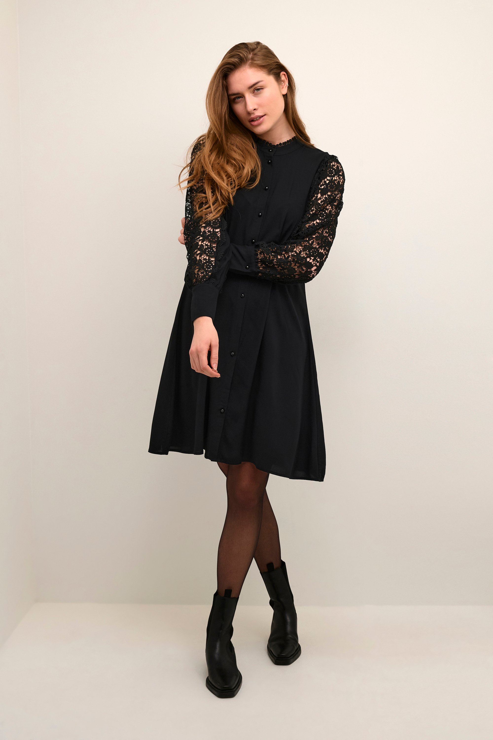 Kleid Feminine black