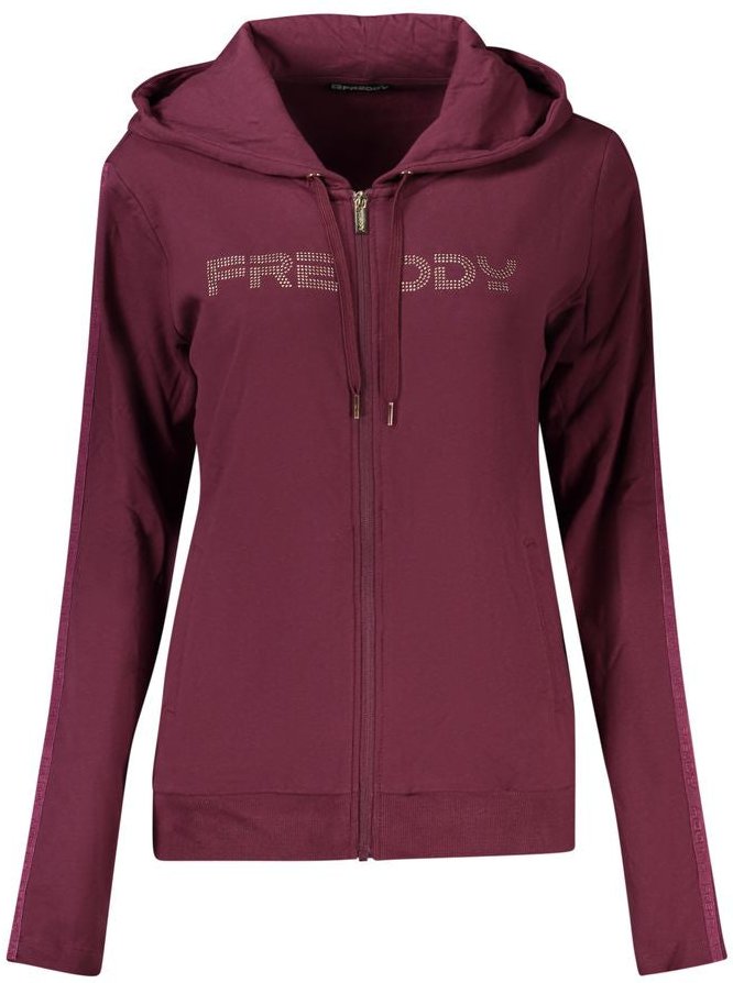 Freddy Viola Baumwoll-Hoodie für Frauen