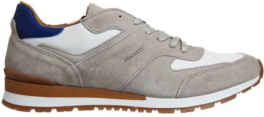Hackett Cosworth Mens Beige Trainer